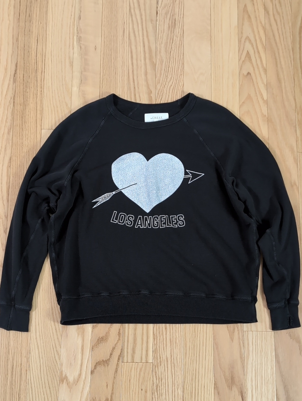 The Great College Sweatshirt LA Heart Graphic 1 Small